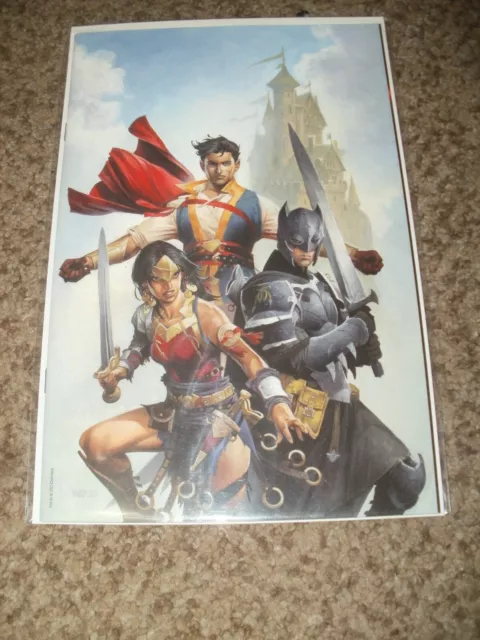 The Dark Knights Of Steel 1 Reynolds Team Virgin Variant 2021 - Near Mint+