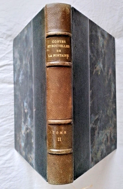 Jean De La Fontaine En 7 Volumes, Fables + Contes + Oeuvres Diverses Illustrations Oudry Fragonard Antoine Borel Jean De Bonnot 1969