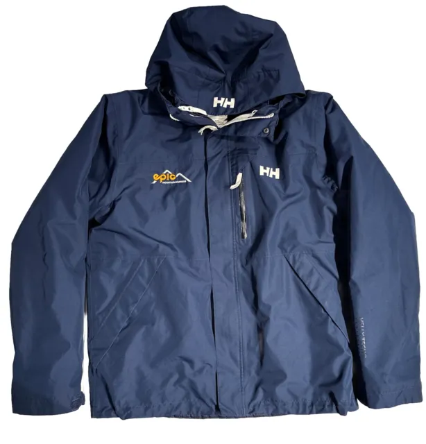 Helly Hanson Men's Primaloft Ski Jacket Navy Blue Medium