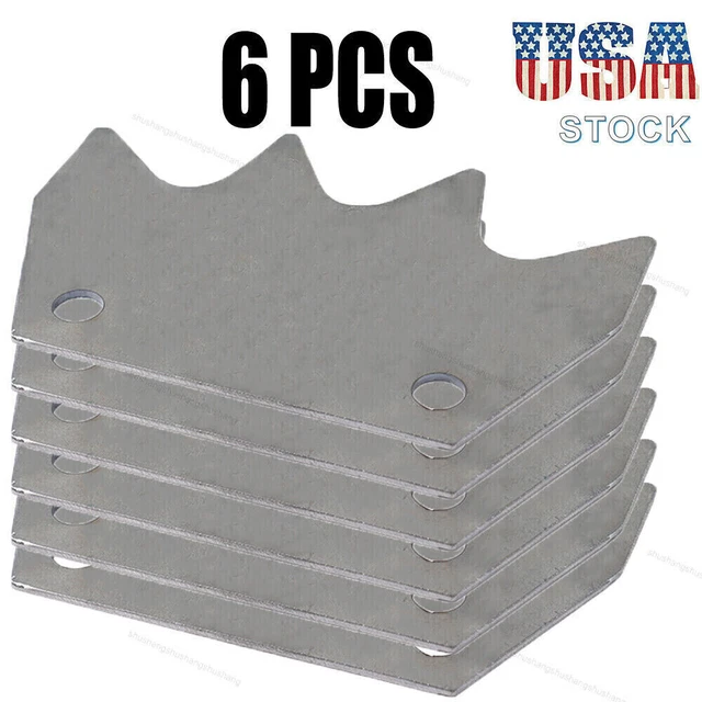 6Pcs Manure Spreader Upper Paddle fit for New Holland 145, 185, 195, 520