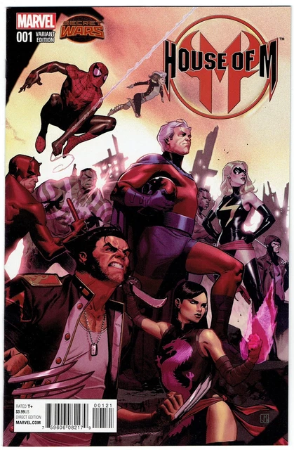 House Of M #1 Molina Promo 1:20 Incentive Variant Cover
