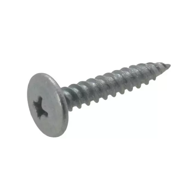 Galvanised Button Head Phillips Needle Point Stitching Screw Timber Class 3 Galv