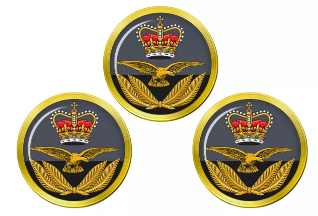 RAF Officer's Cap Badge Golf Ball Markers