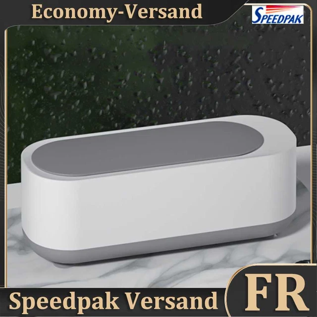 Plastic Glasses Cleaning Box Simple Ultrasonic Cleaner Washer for Home (Battery)