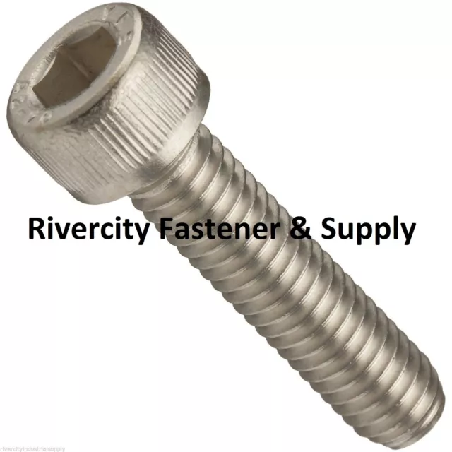 (50) M8-1.25x25 Socket / Allen Head Cap Screws Stainless Steel M8x1.25x25 Bolts