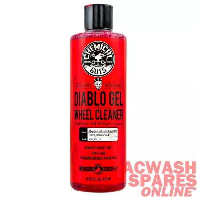 Chemical Guys Diablo Gel Shampoo Wheel Cleaner - Dilutable - All Wheel Finishes