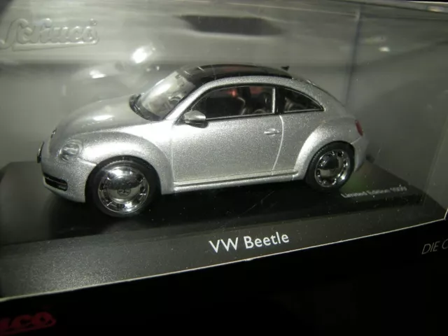 1:43 Schuco VW New Beetle Reflexsilber/silver in OVP Limited Edition