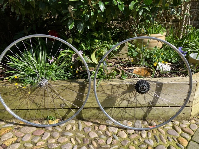 Pédales Vintage Maillard 700 CXC Pour Vélo Tourisme - 9/16, En Aluminium/chrome, Occasion