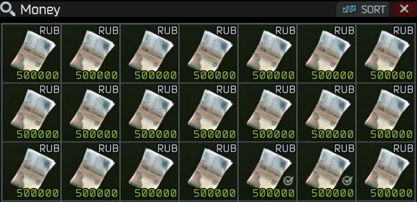 10 Million Roubles farm (15+lvl character required)