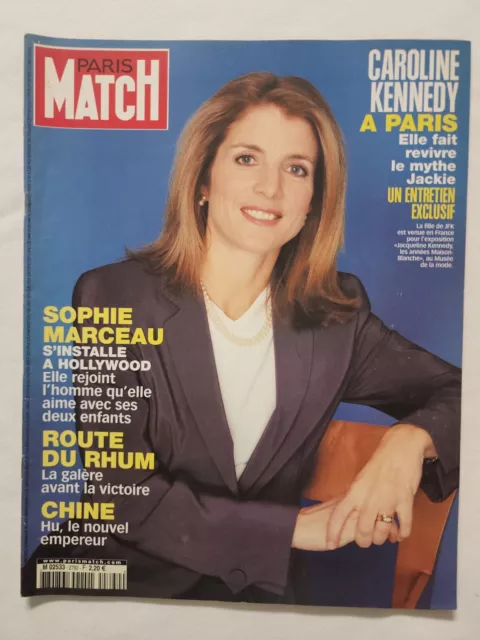 1999 November PARIS MATCH French Magazine Sophie Marceau James Bond (MH280)