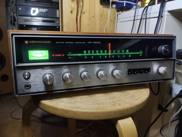 KENWOOD KR-3200 RECEIVED Amplificatore Integrato Vintage Tuner HiFi EUR ...