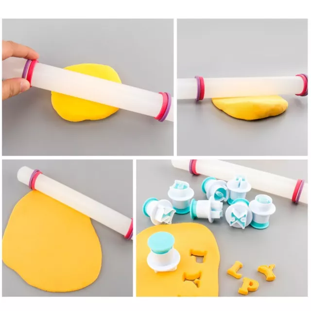 Durable and Ergonomic Acrylic Rolling Pin Perfect for Slime and Clay Crafts