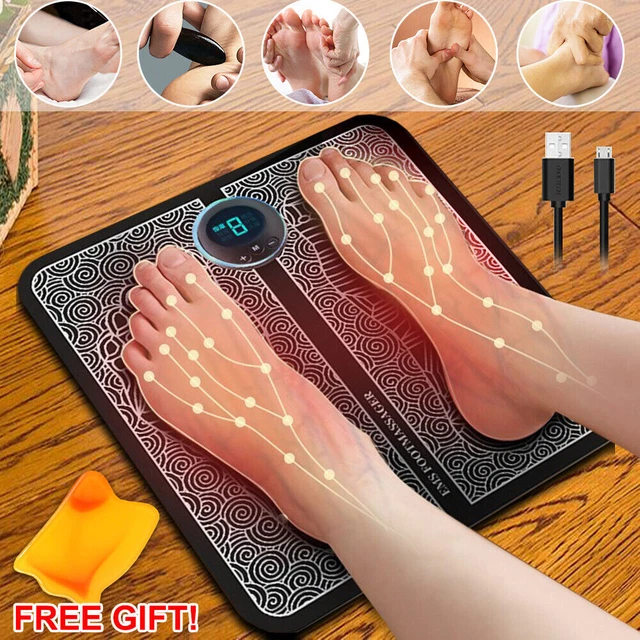 ELECTRIC FOOT MASSAGER EMS Feet Massage Machine Circulation Booster