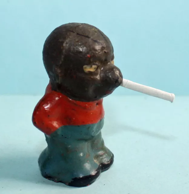 Alte Raucherfigur magische Zigarette Mecky / Raucher-Mäcky Mecki Magic Cigarette