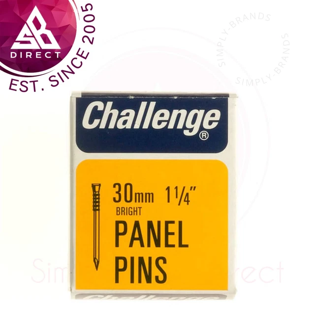 Spille Pannello Sfida│Acciaio Luminoso│30mm (1 1/4")│Scatola Confezione│40g