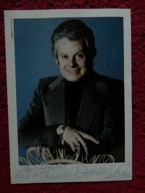 Danny La Rue - Drag Artist - Autographed Photo + 3 Unsigned.