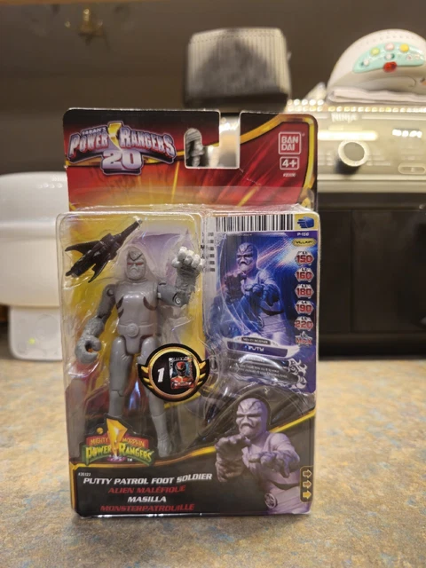 POWER RANGERS MEGAFORCE Mighty Morphin Putty 20th Anniversary Edition ...