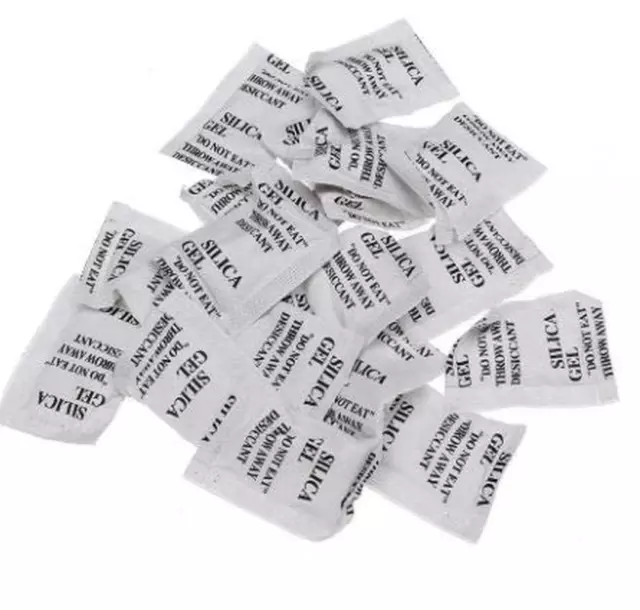 25 X Desiccant Silica Gel 1 Gram Sachet Dessicant - UK SELLER AMAZON PRIME FAST