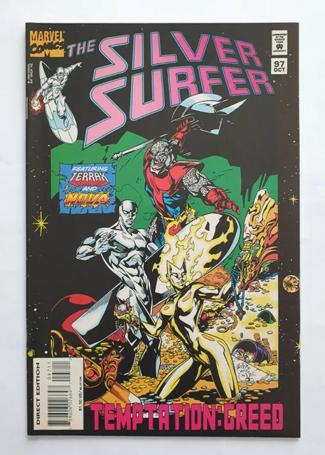 Marvel Silver Surfer 1994 #97 newsstand edition VF+ unread, bagged & boarded
