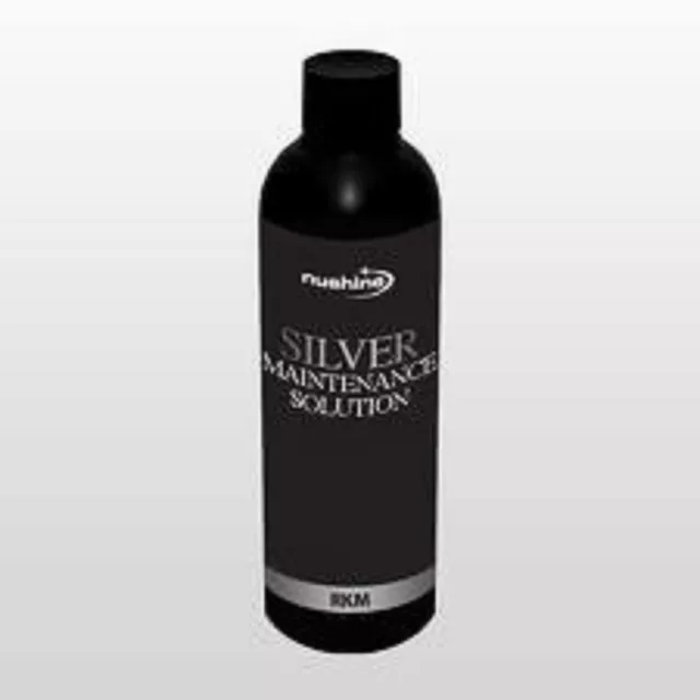 NUSHINE SILVER MAINTENANCE SOLUTION 150ml-RESTORES SILVER PLATE ON INSTRUMENTS