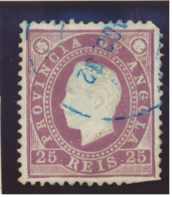 Angola Stamp Scott #19, Used