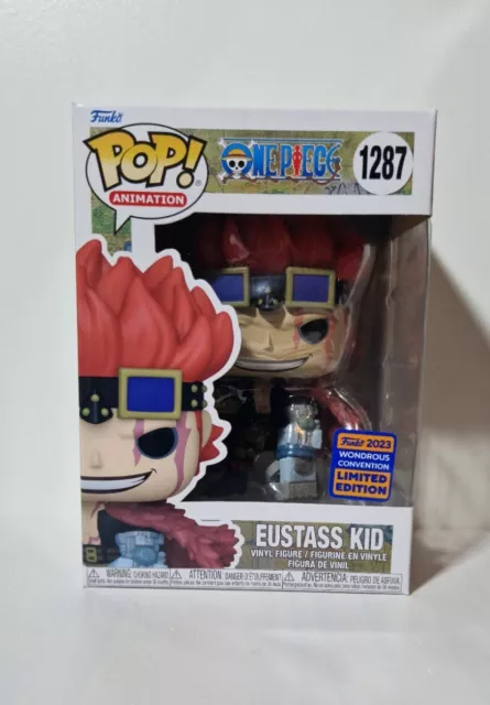 Funko Pop One Piece Eustass Kid 1287 Wondrous Convention 2023