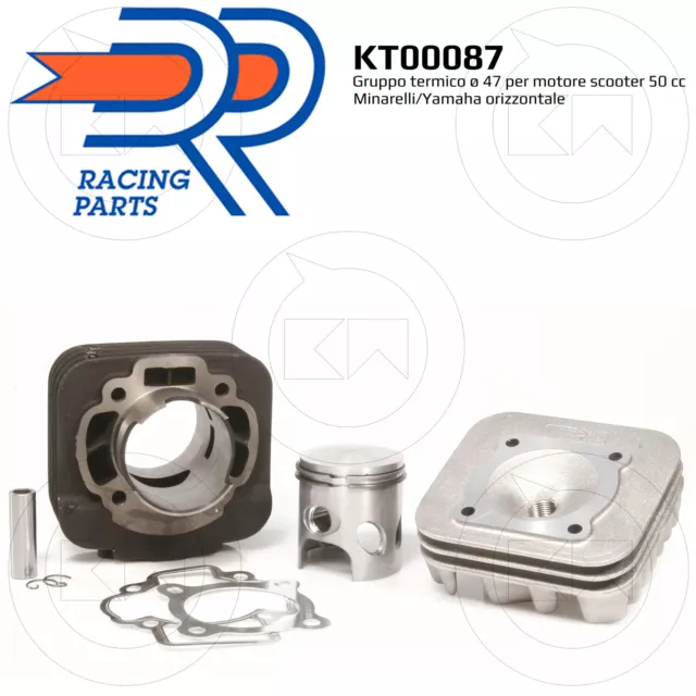 DR KT00087 GRUPPO TERMICO EVO 70cc MINARELLI ORIZZONTALE MALAGUTI F12 PHANTOM 50