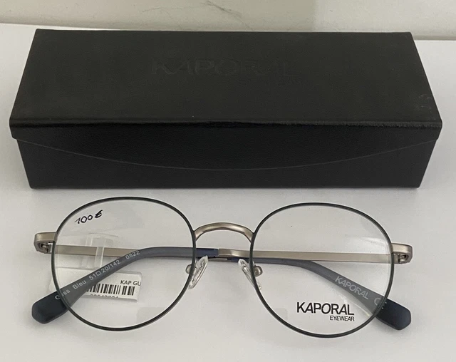 Lunettes De Vue Homme Kaporal Guss Bleu - Monture Neuve Avec étiquettes