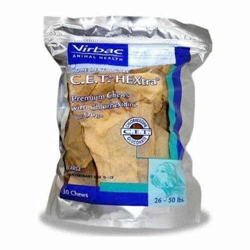 C. E. T Enzimática Oral Higiene Masticables para Perros Grandes 30 Co