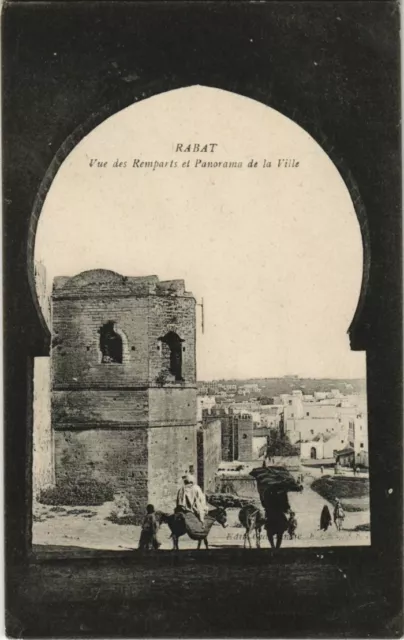 CPA AK Rabat - View of the Walls and Panorama of the City Morocco (1082922)