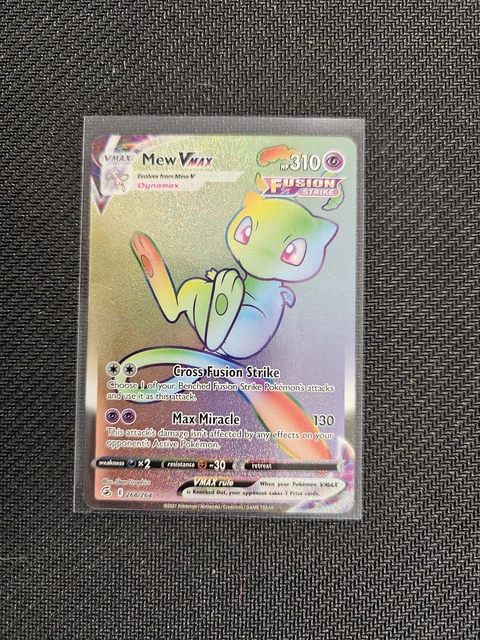 Pokemon : SWSH FUSION STRIKE MEW VMAX 114/264 ULTRA RARE