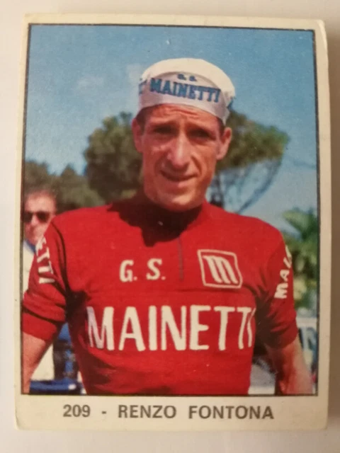 RENZO FONTONA FIGURINE N.209 Campioni Dello Sport Bonne EUR 6,59