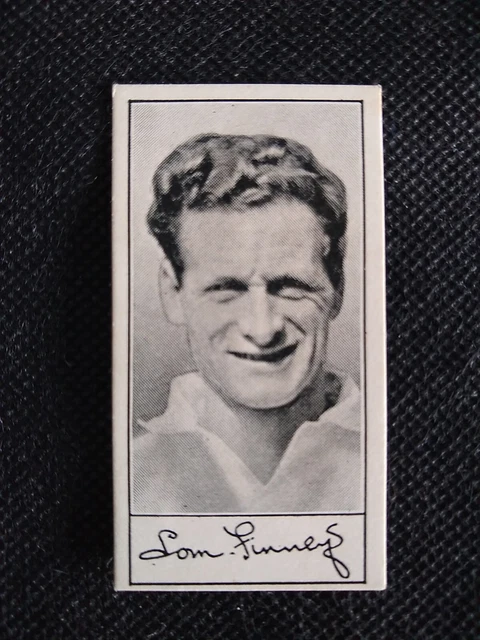 Tom Finney Preston North End #21 Barratt Famous Footballers Series A.6 1958