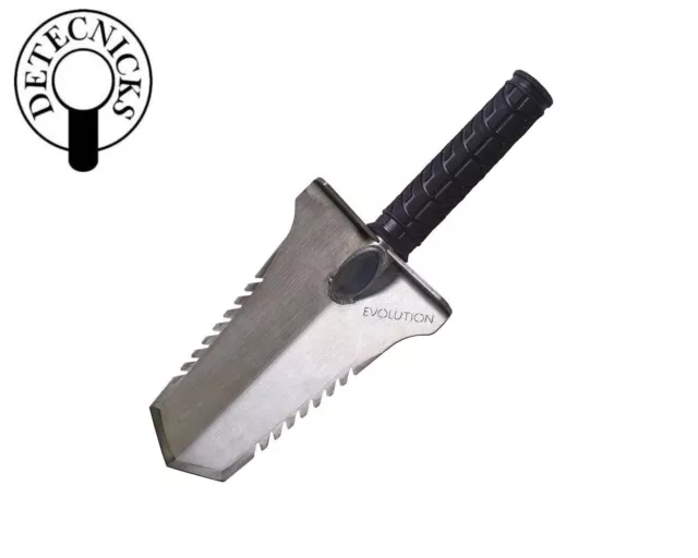 Evolution Short Handled Trowel With Teeth - DETECNICKS LTD