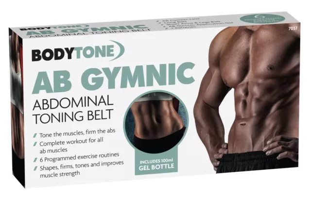 AB Gymnic Abdominal Muscles Abs Toning Fitness Belt Gym + FREE 100ml Gel