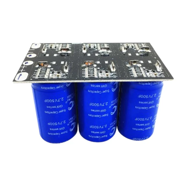Condensateur Audio Voiture 5 Farad PYLE PLCAPE50 - Avec Voltmètre Numérique Et Supports D'Installation