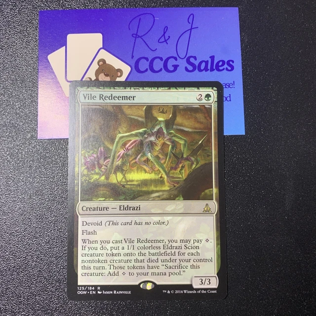 Magic: The Gathering Vile Redeemer Card - Oath Of The Gatewatch Rare - View #5