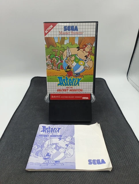 Jeu Astérix And The Secret Mission Sur Sega Gamegear - Version Loose, Bon état (TBE), PAL