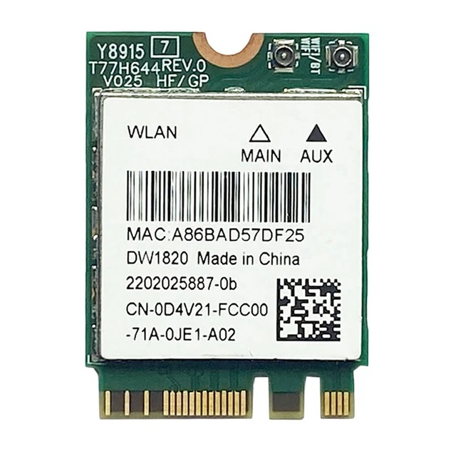 Diyeeni Scheda Di Rete Wireless PCI Dual Band 2.4/5 GHz 300Mbps Con Antenne 2x6dBi - Per Windows XP/7/8/10, Chip AR9220