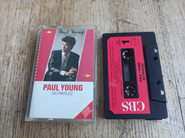Paul Young No Parlez Cassette Audio Tape Germany / Holland K7