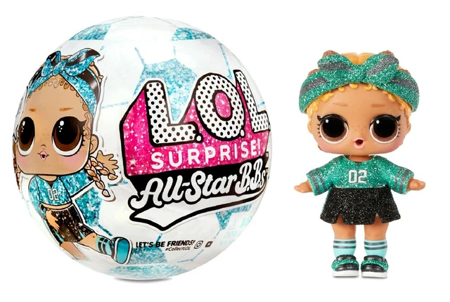 BAMBOLE LOL SURPRISE All-Star Soccer FANCY MISS PUNK FOXY GENIE