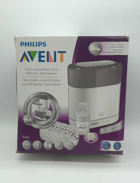 Philips Avent SCF287/02 elektrischer 4-in-1 Sterilisator