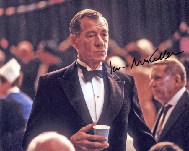 10x8 Photo Personally Autographed by Ian McKellen & COA