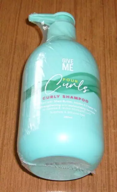 Give Me Four Curls - Curly Shampoo - Enriched With Shea Butter - 280ml