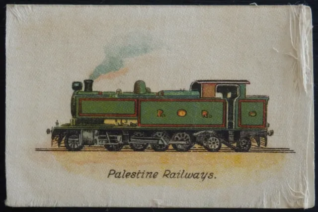 PALESTINE RAILWAYS Types of Railway Engines African Tobacco SCARCE SILK