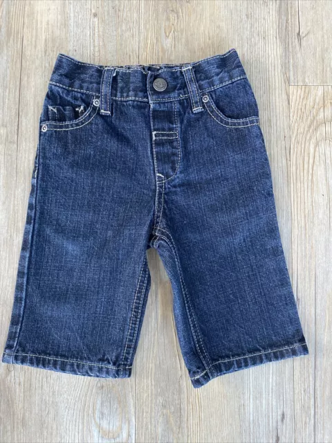 Baby Boys NEXT Blue Denim Jeans 3 - 6 Months Weight 9kgs 18lbs