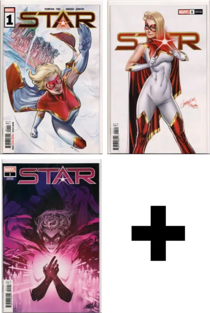 STAR #1,2,3+ J Scott Campbell, Variant, Incentive, Exclusive+ ~ Marvel Comics