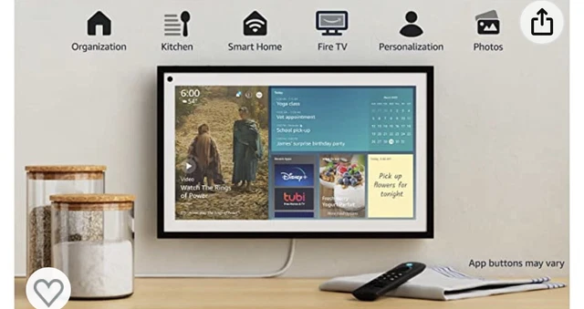 Amazon Echo Show 15 Full HD 15.6" smart display with Alexa and Fire TV built in Amazon Echo Show 15 Full HD 15.6" smart display with Alexa and Fire TV built in
