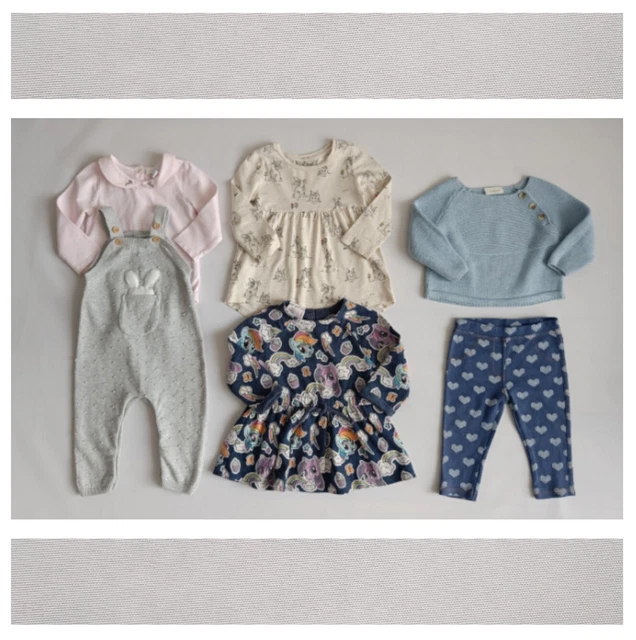Baby Girls Outfit Bundle 6-9 Months incl Little White Company Next Billie Faiers