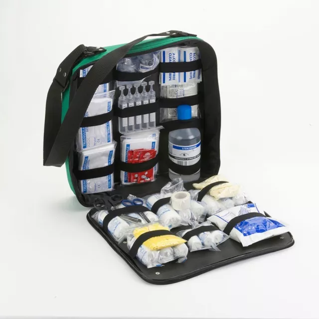 123pc First Response Emergency First Aid Kit - EMT, Medics, Sports, Events